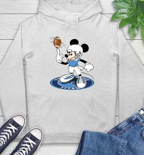 NFL Football Tennessee Titans Cheerful Mickey Disney Shirt Hoodie 2