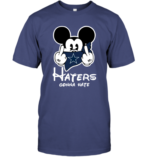 NFL Dallas Cowboys Haters Gonna Hate Mickey Mouse Disney Football T Shirt -  Rookbrand