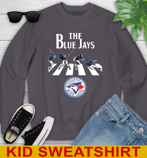 MLB Baseball Toronto Blue Jays The Beatles Rock Band Shirt Youth Sweatshirt 5