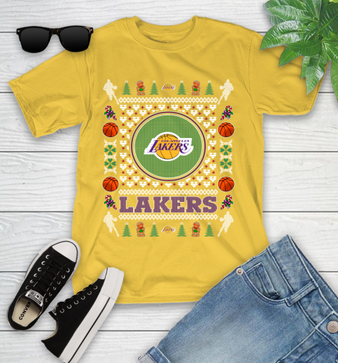 Los Angeles Lakers Merry Christmas NBA Basketball Loyal Fan Ugly Shirt 109
