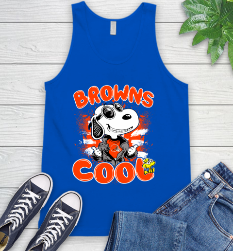 NFL Football Cleveland Browns Cool Snoopy Shirt Tank Top 4