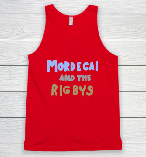 Mordecai And The Rigbys Ringer Tank Top 3