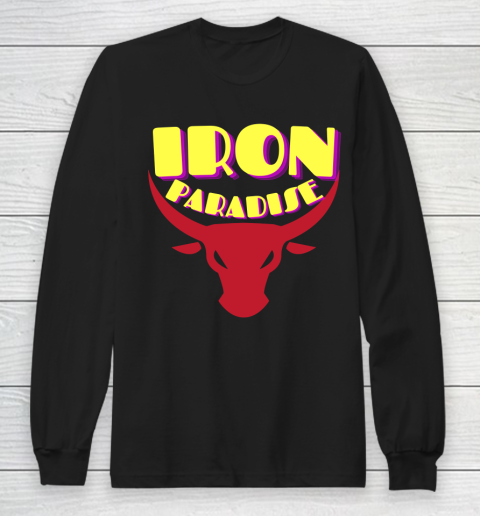Iron Paradise Design Long Sleeve T-Shirt