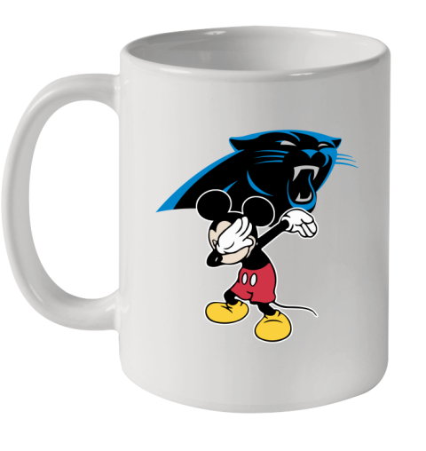 Carolina Panthers NFL Football Dabbing Mickey Disney Sports Ceramic Mug 11oz