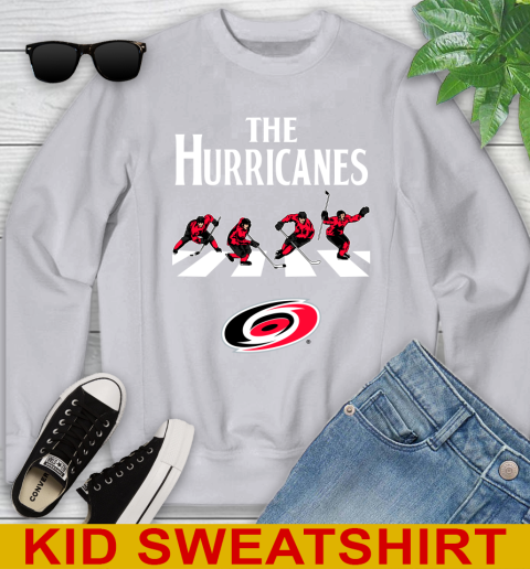 NHL Hockey Carolina Hurricanes The Beatles Rock Band Shirt Youth