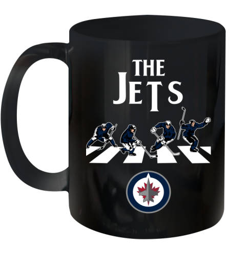 NHL Hockey Winnipeg Jets The Beatles Rock Band Shirt Ceramic Mug 11oz