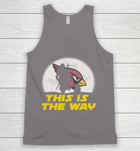 Arizona Cardinals NFL Football Star Wars Yoda And Mandalorian This Is The Way Tank Top 6