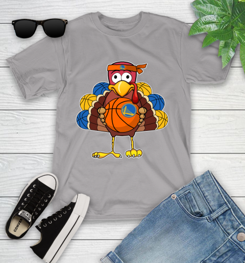 Golden State Warriors Turkey thanksgiving day Youth T-Shirt 4