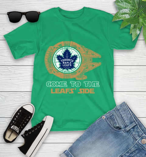 NHL Come To The Toronto Maple Leafs Wars Hockey Sports Youth T-Shirt 8