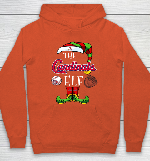 St.Louis Cardinals Christmas ELF Funny MLB Hoodie 3
