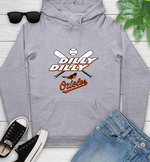 MLB Baltimore Orioles Dilly Dilly Baseball Sports Youth Hoodie 6