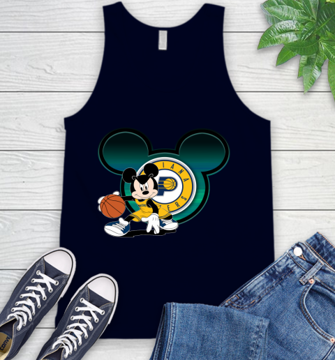 NBA Indiana Pacers Mickey Mouse Disney Basketball Tank Top 3