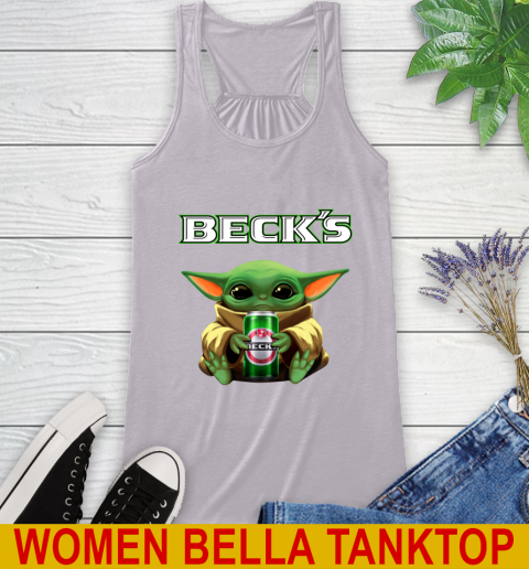 Star Wars Baby Yoda Hugs Beck's Beer Shirt 41
