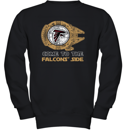 NFL Come To The Atlanta Falcons Wars Football Sports Youth Sweatshirt