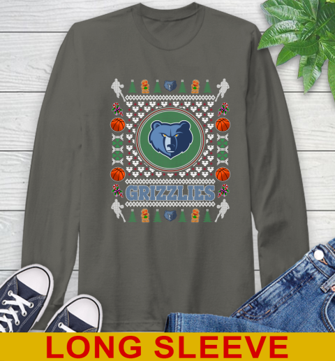 Memphis Grizzlies Merry Christmas NBA Basketball Loyal Fan Long Sleeve T-Shirt 10