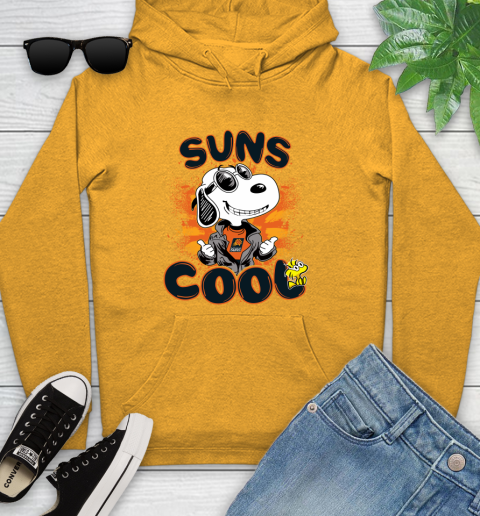 NBA Basketball Phoenix Suns Cool Snoopy Shirt Youth Hoodie 2