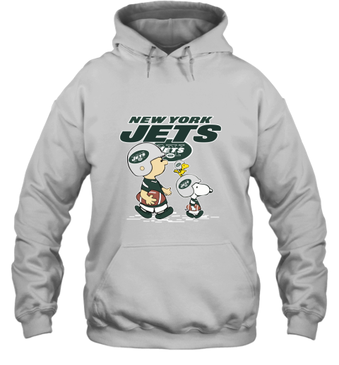New York Jets Let's Play Football Together Snoopy NFL Hoodie