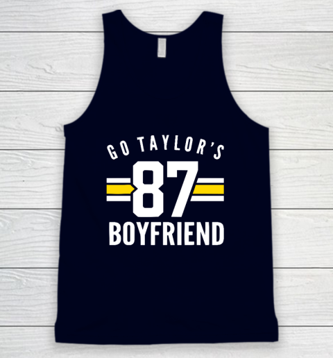 Go Taylors Boyfriend Football Funny Go Taylor's Tank Top 2