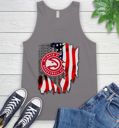 Atlanta Hawks NBA Basketball American Flag Tank Top 6