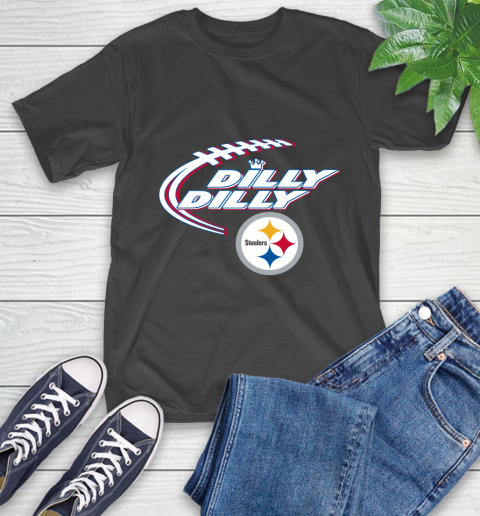 NFL Pittsburgh Steelers Dilly Dilly Football Sports T-Shirt 2