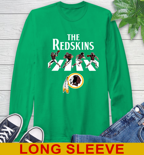 NFL Football Washington Redskins The Beatles Rock Band Shirt Long Sleeve T-Shirt 8
