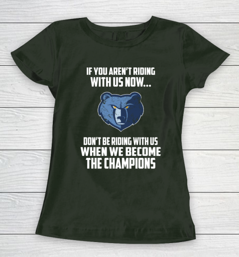 NBA Memphis Grizzlies Basketball We Become The Champions Women's T-Shirt 4