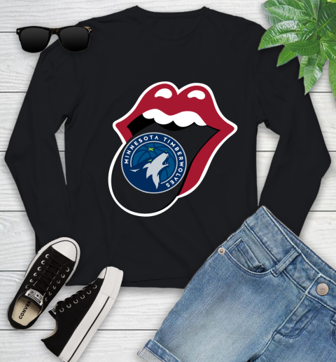 Minnesota Timberwolves NBA Basketball Lips I Root For My Team Adoring Fan 126