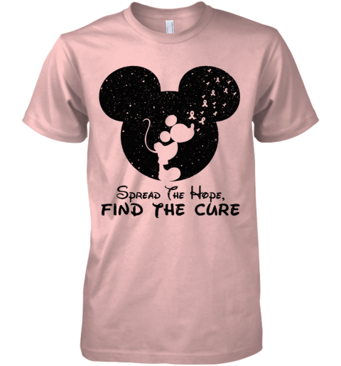 mickey mouse breast cancer shirt