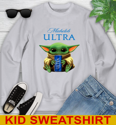 Star Wars Baby Yoda Hugs Michelob Ultra Beer Shirt 116