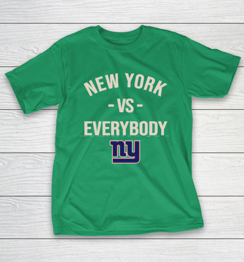 New York Giants Vs Everybody T-Shirt 5