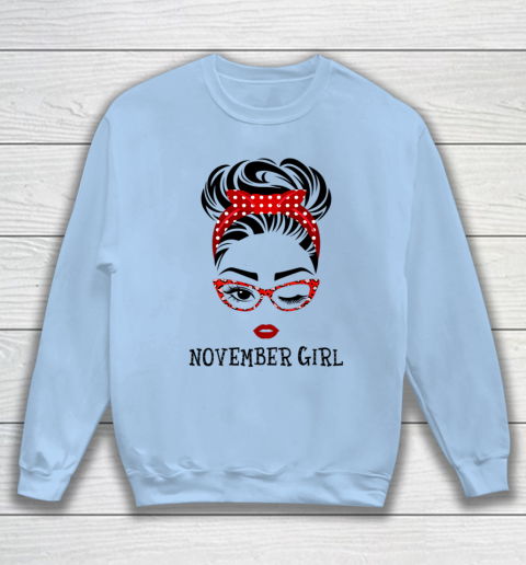 November girl cheap sweatshirt