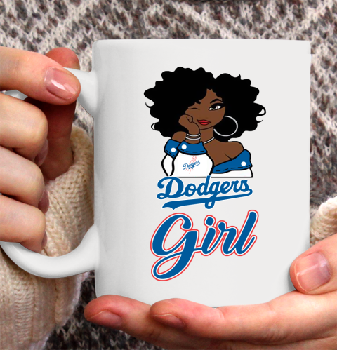Los Angeles Dodgerss Girl MLB Ceramic Mug 11oz 4