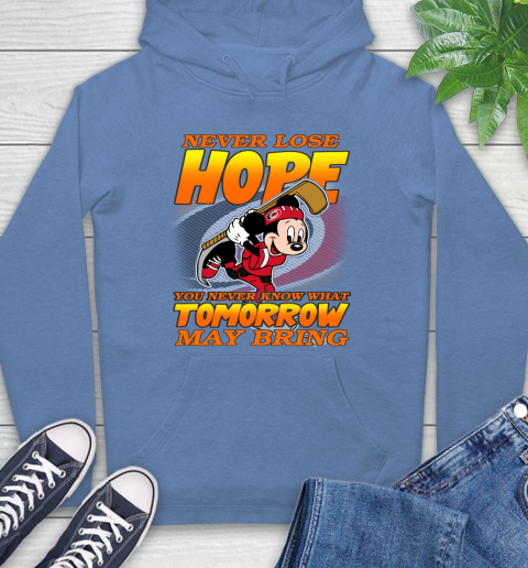 Carolina Hurricanes NHL Hockey ootball Mickey Disney Never Lose Hope Hoodie 11