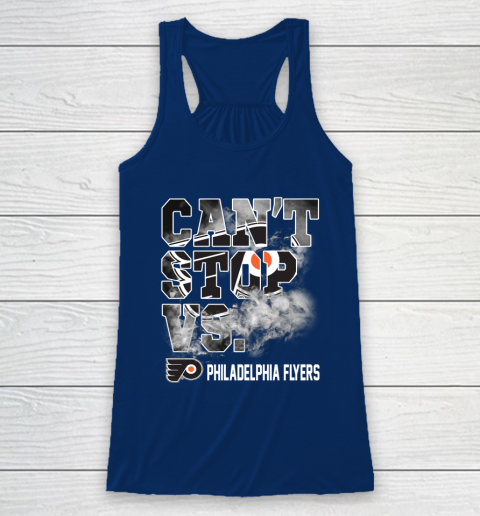 NHL Philadelphia Flyers Hockey Can't Stop Vs Racerback Tank 6