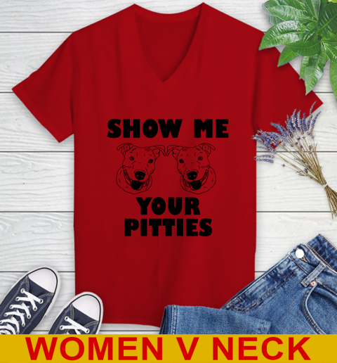 Show me your pitties dog tshirt 190