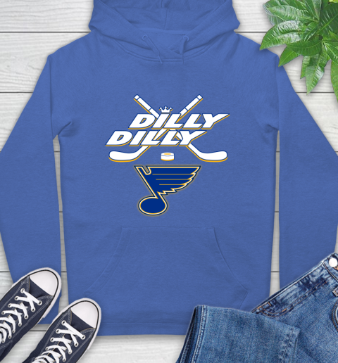 NHL St.Louis Blues Dilly Dilly Hockey Sports Hoodie 9