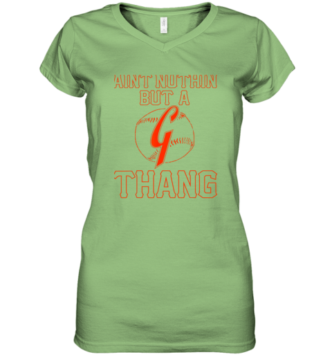 pb63 san francisco baseball vintage sf the city giant gift women v neck t shirt 39 front lime