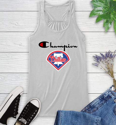 MLB Baseball Philadelphia Phillies Champion Shirt Racerback Tank