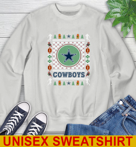 Dallas Cowboys Merry Christmas NFL Football Loyal Fan Sweatshirt 5
