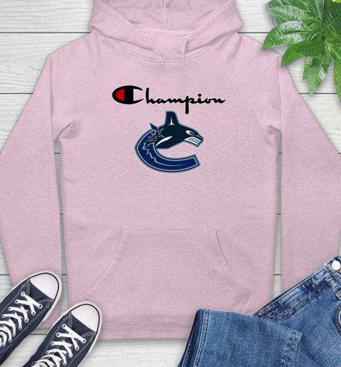 NHL Hockey Vancouver Canucks Champion Shirt Hoodie 9