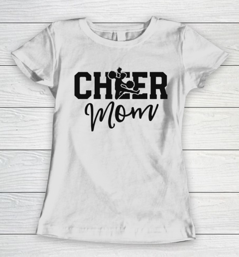 Mother's Day Funny Gift Ideas Apparel  Pink Cheerleader Mom Shirt Cheer Mom Gifts Mama Mother T Shi Women's T-Shirt