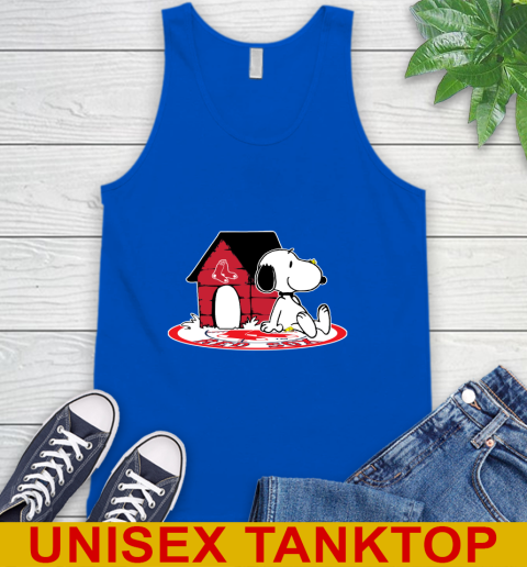 MLB Baseball Boston Red Sox Snoopy The Peanuts Movie Shirt Tank Top 5