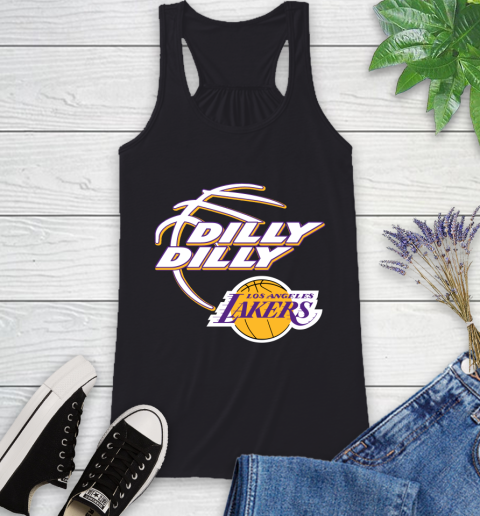 NBA Los Angeles Lakers Dilly Dilly Basketball Sports Racerback Tank 2