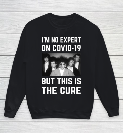 The Cure Tshirt Im No Expert On Covid 19 But This Is The Cure Youth Sweatshirt
