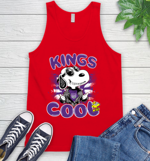 NBA Basketball Sacramento Kings Cool Snoopy Shirt Tank Top 5