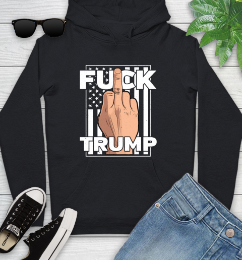 Fuck Trump Middle Finger Anti Republican T Shirt 123