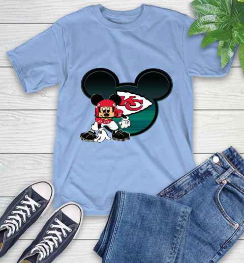 NFL Kansas City Chiefs Mickey Mouse Disney Football T Shirt T-Shirt 11