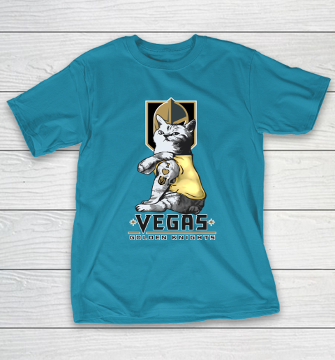 NHL My Cat Loves Vegas Golden Knights Hockey T-Shirt 7