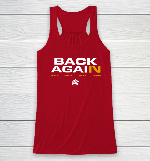 Back Again Warriors Racerback Tank 3