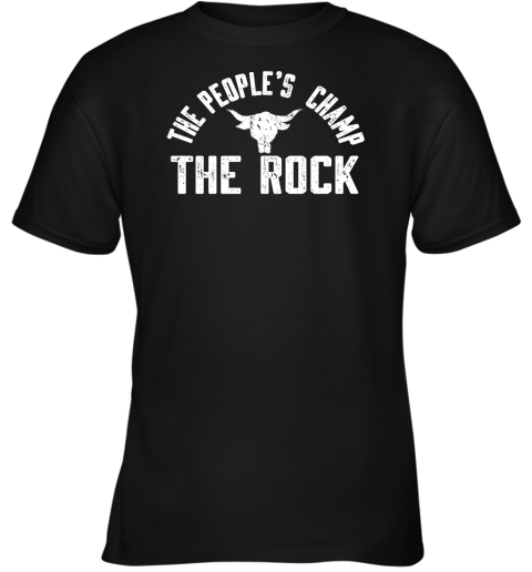 The Rock The Peoples Champ Youth T-Shirt